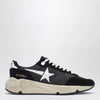 Golden Goose Running Sole Sneakers black/white