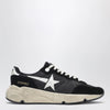 Golden Goose Running Sole Sneakers black/white