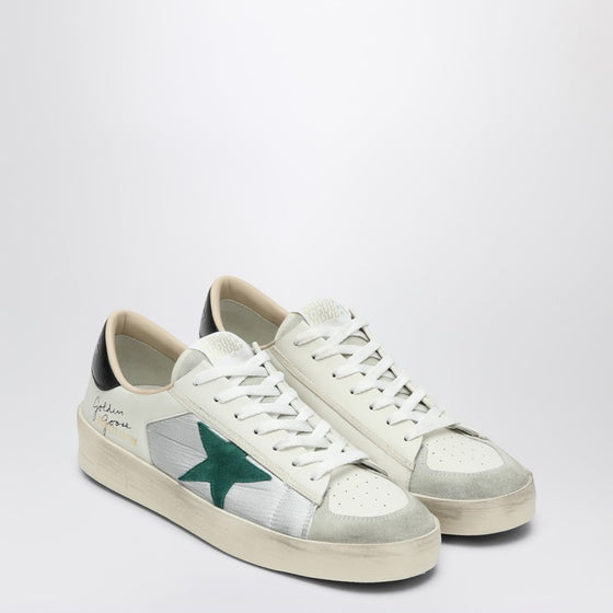 Golden Goose Sneaker Stardan white/silver/green