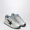 Golden Goose Sneaker Marathon in nylon ripstop silver