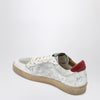 Golden Goose Ball Star silver/red sneakers