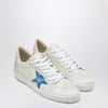 Golden Goose White/bluette/wood ash Ballstar sneakers
