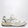 Golden Goose Dad-Star trainers in suede and white/silver mesh