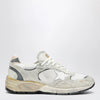 Golden Goose Dad-Star trainers in suede and white/silver mesh