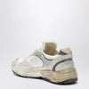 Golden Goose Dad-Star trainers in suede and white/silver mesh