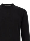 Golden Goose Ribbed Sweater With Logo