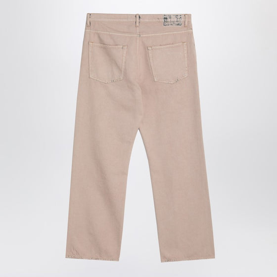 Golden Goose Dyed-effect pink denim jeans