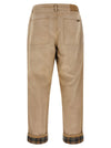 Golden Goose Journey Russell Trousers With Check Lapels