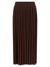 Fabiana Filippi Knitted Pleated Skirt