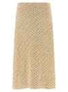 Fabiana Filippi Denim-effect Tweed Skirt