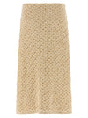 Fabiana Filippi Denim-effect Tweed Skirt