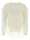 Comme Des Garcons Tulle Sweater