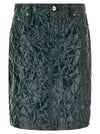 Marni Skirt With A Wrinkled Effect