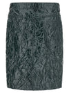 Marni Skirt With A Wrinkled Effect