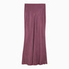 Max Mara Studio Mauve long skirt in linen blend