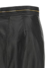 Elisabetta Franchi Leather Skirt