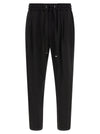Dolce & Gabbana Wool Gabardine Joggers