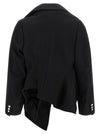 Comme Des Garcons Micro Ribbed Blazer
