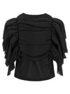 Comme Des Garcons Ruffle Top