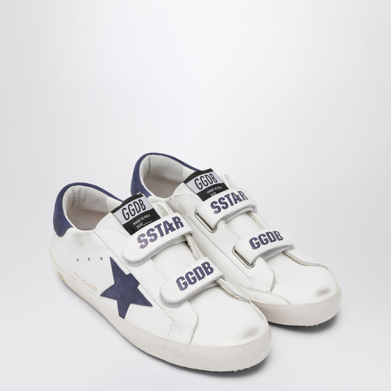 Golden Goose White/blue Old School sneakers