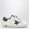 Golden Goose Old School sneakers in white/blue leather