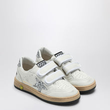  Golden Goose Ball Star white/glitter platinum sneaker