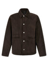 Giorgio Brato Fiore Suede Jacket
