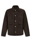 Giorgio Brato Fiore Suede Jacket