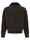 Giorgio Brato Suede Bomber Jacket