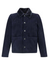 Giorgio Brato Shearling Neck Overshirt