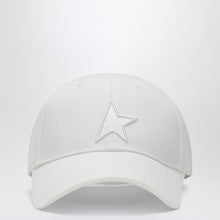  Golden Goose White baseball cap with star