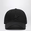 Golden Goose Black baseball cap with star