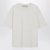 Golden Goose White T-shirt with reverse lettering logo on the back