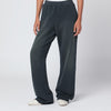Golden Goose Faded black cotton jogging pants