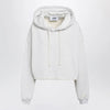Golden Goose Star sweatshirt with crystal embroidery in grey cotton