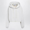 Golden Goose Star sweatshirt with crystal embroidery in grey cotton