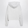 Golden Goose Star sweatshirt with crystal embroidery in grey cotton