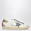 Golden Goose White/silver/gold Super-Star Sneakers