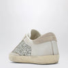 Golden Goose White/platinum glitter Super-Star sneakers