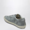 Golden Goose Grey suede Super-star low-top sneaker
