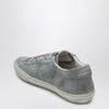 Golden Goose Grey suede Super-star low-top sneaker