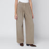 Golden Goose Wide khaki green trousers