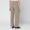 Golden Goose Wide khaki green trousers
