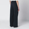 Golden Goose Black wide-leg cotton trousers