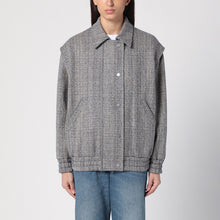  Golden Goose Wool blend herringbone bomber jacket