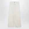 Golden Goose White wide-leg denim trousers