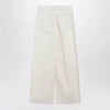 Golden Goose White wide-leg denim trousers
