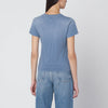 Golden Goose Faded blue T-shirt with print on the chest