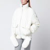 Golden Goose White nylon zip jacket