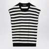 Dolce & Gabbana Dolce&Gabbana Sleeveless kimono-style striped sweater